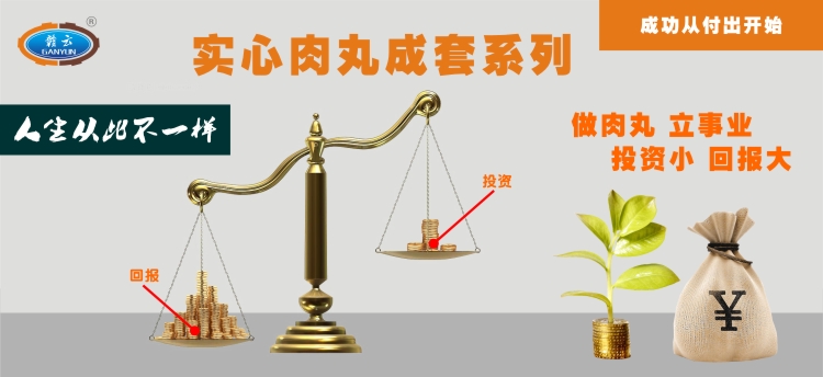 實(shí)心肉丸成套設(shè)備，讓你從此不一樣